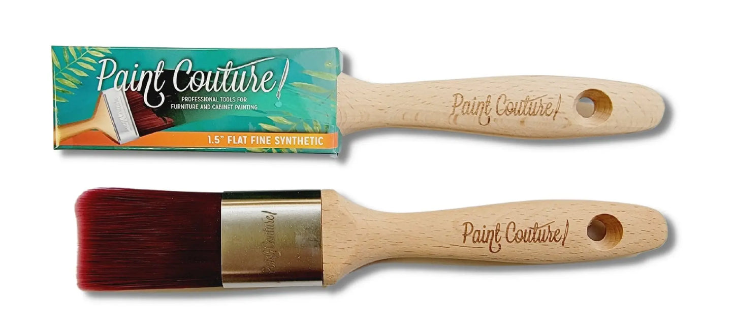 1 1/2" Flat Paint Couture Synthetic Paint Brush All Paint Products