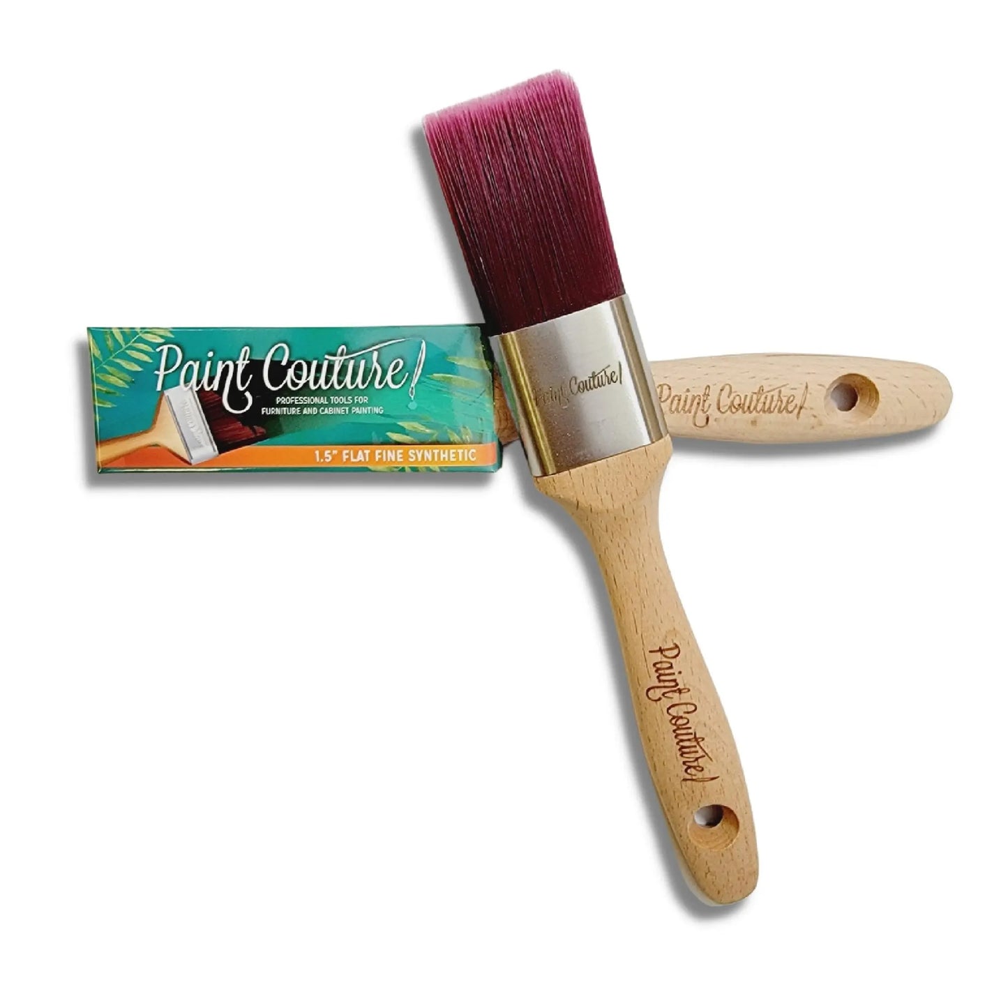 1 1/2" Flat Paint Couture Synthetic Paint Brush All Paint Products