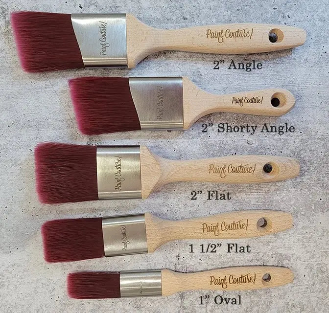 2" Flat Paint Couture Synthetic Paint Brush All Paint Products