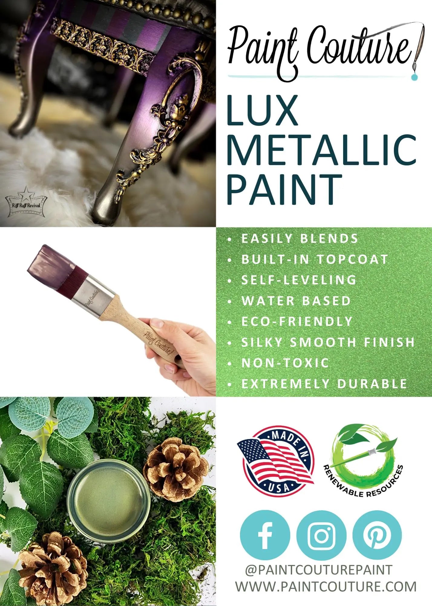 Amazon Paint Couture Lux Metallic Paint All Paint Products