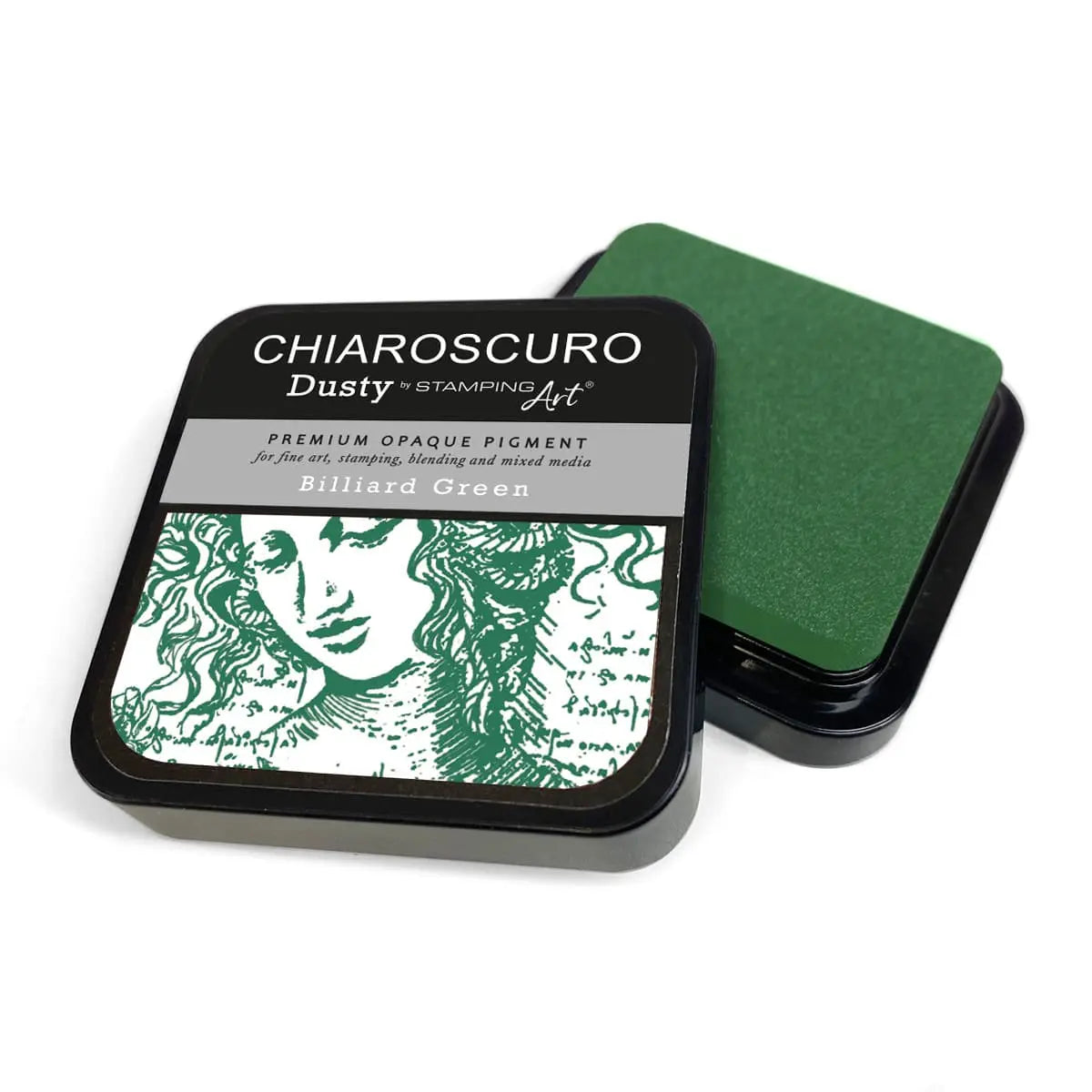 Billiard Green Chiaroscuro Dusty Ink Pad All Paint Products