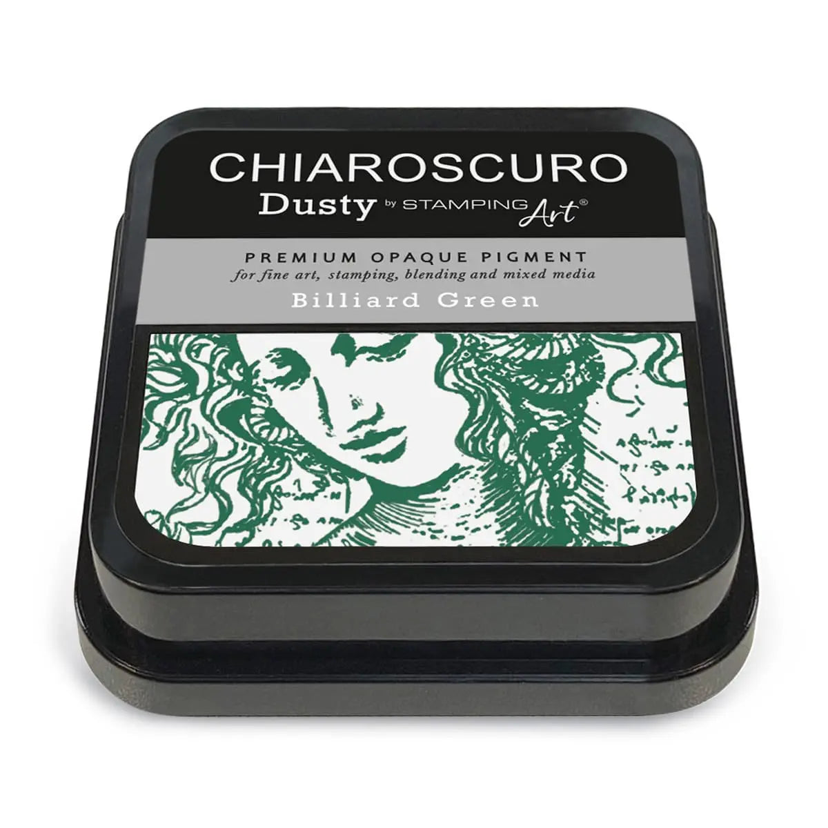 Billiard Green Chiaroscuro Dusty Ink Pad All Paint Products