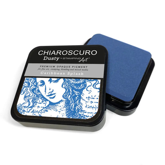 Caribbean Splash Chiaroscuro Dusty Ink Pad All Paint Products