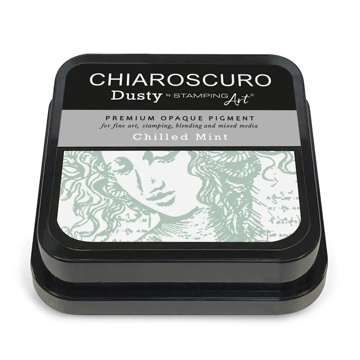 Chilled Mint Chiaroscuro Dusty Ink Pad All Paint Products