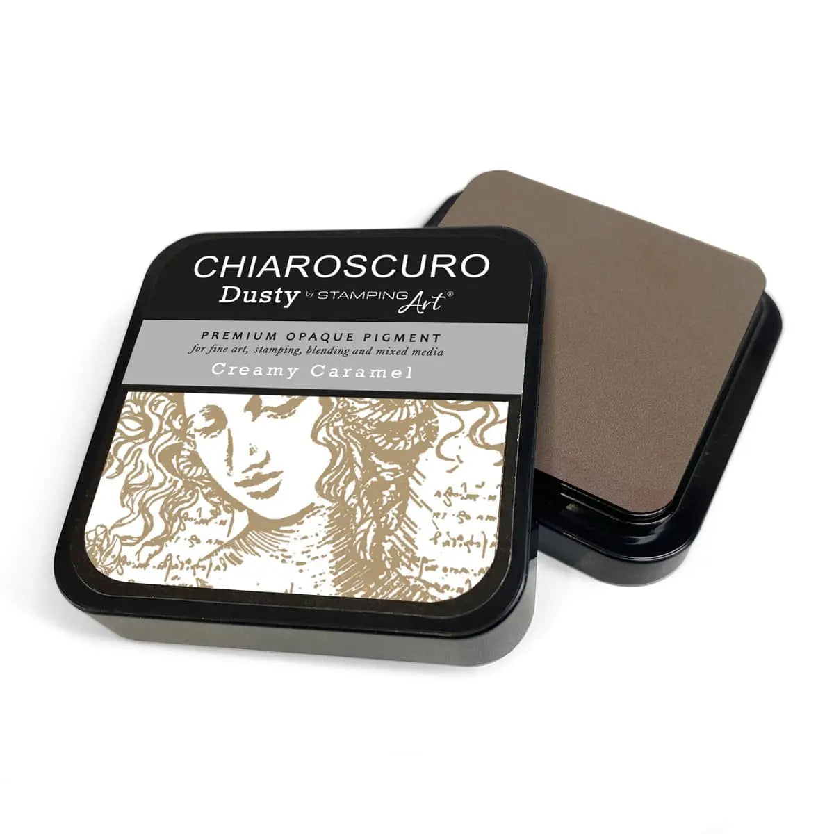 Creamy Caramel Chiaroscuro Dusty Ink Pad All Paint Products