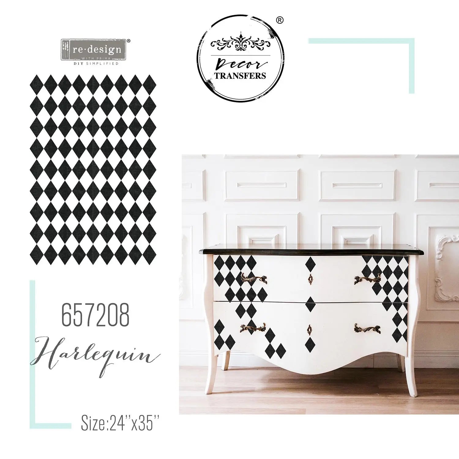 Decor Transfers® - Harlequin Prima Re-Design