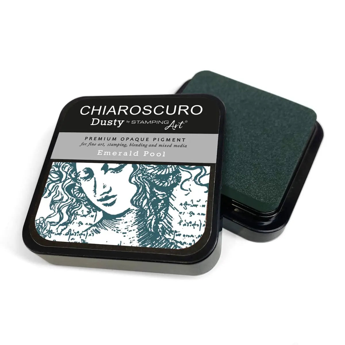 Emerald Pool Chiaroscuro Dusty Ink Pad All Paint Products