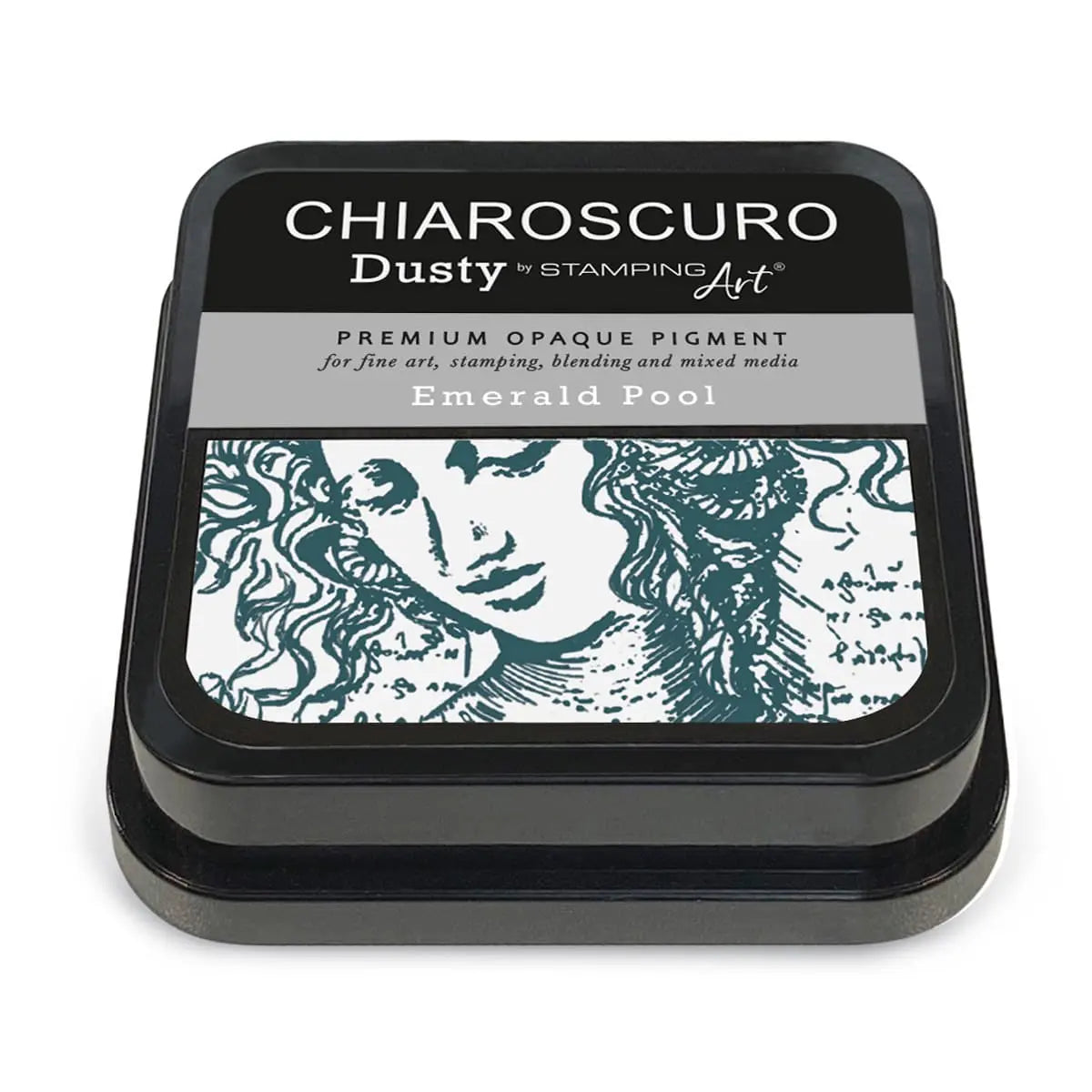 Emerald Pool Chiaroscuro Dusty Ink Pad All Paint Products