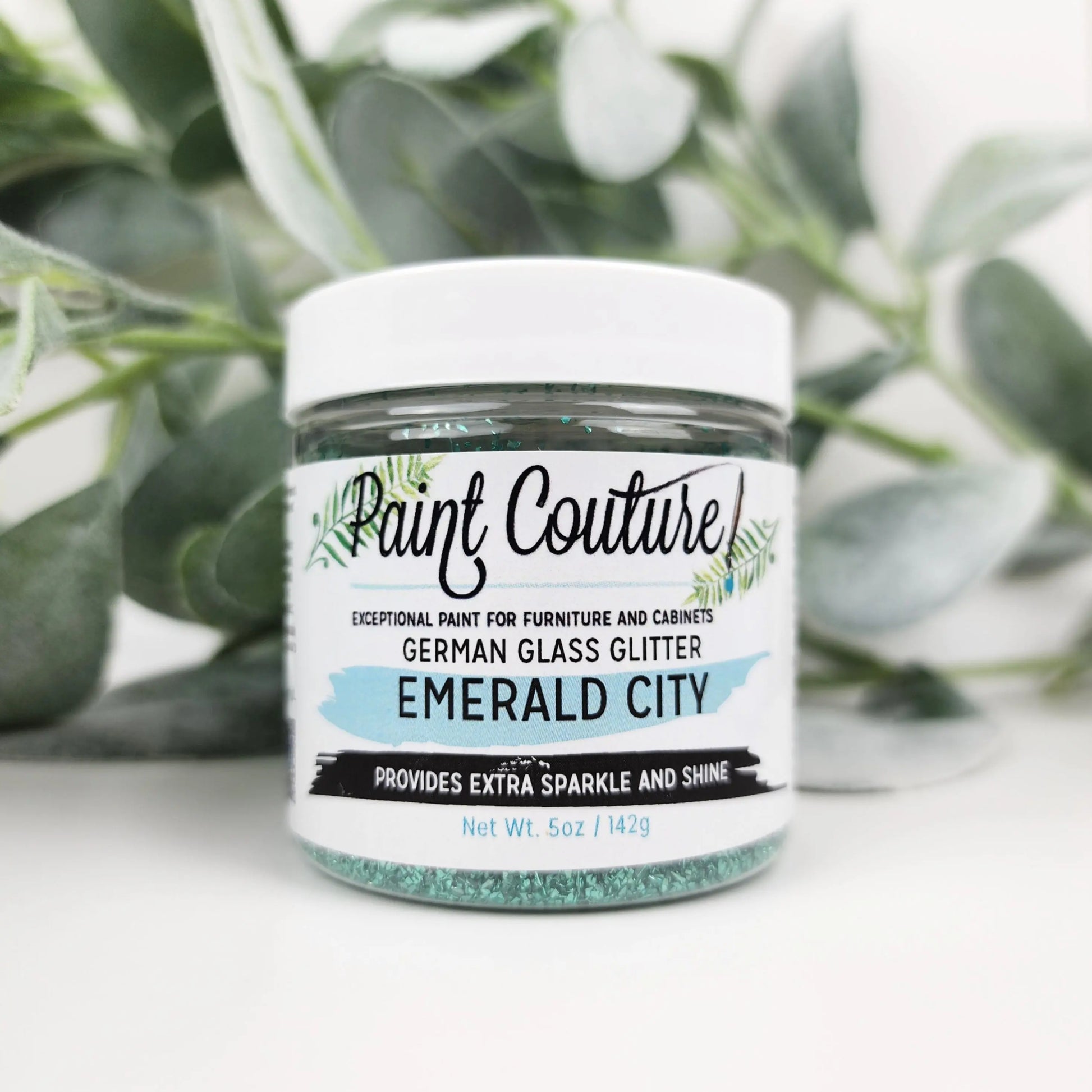 German Glass Glitter - Emerald City Paint Couture