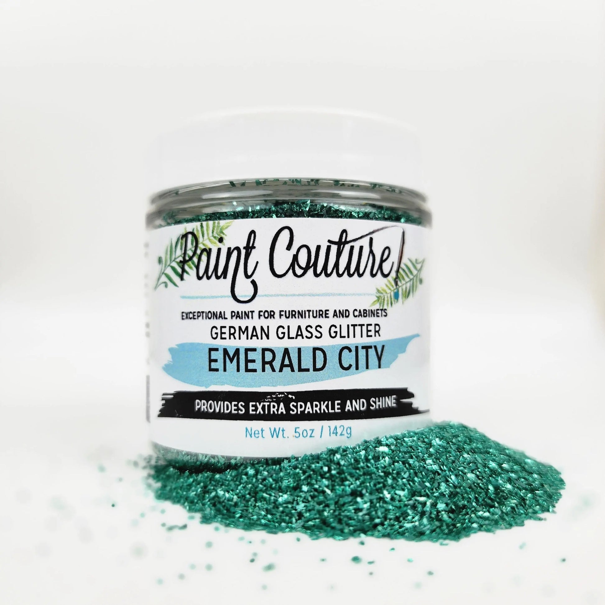 German Glass Glitter - Emerald City Paint Couture