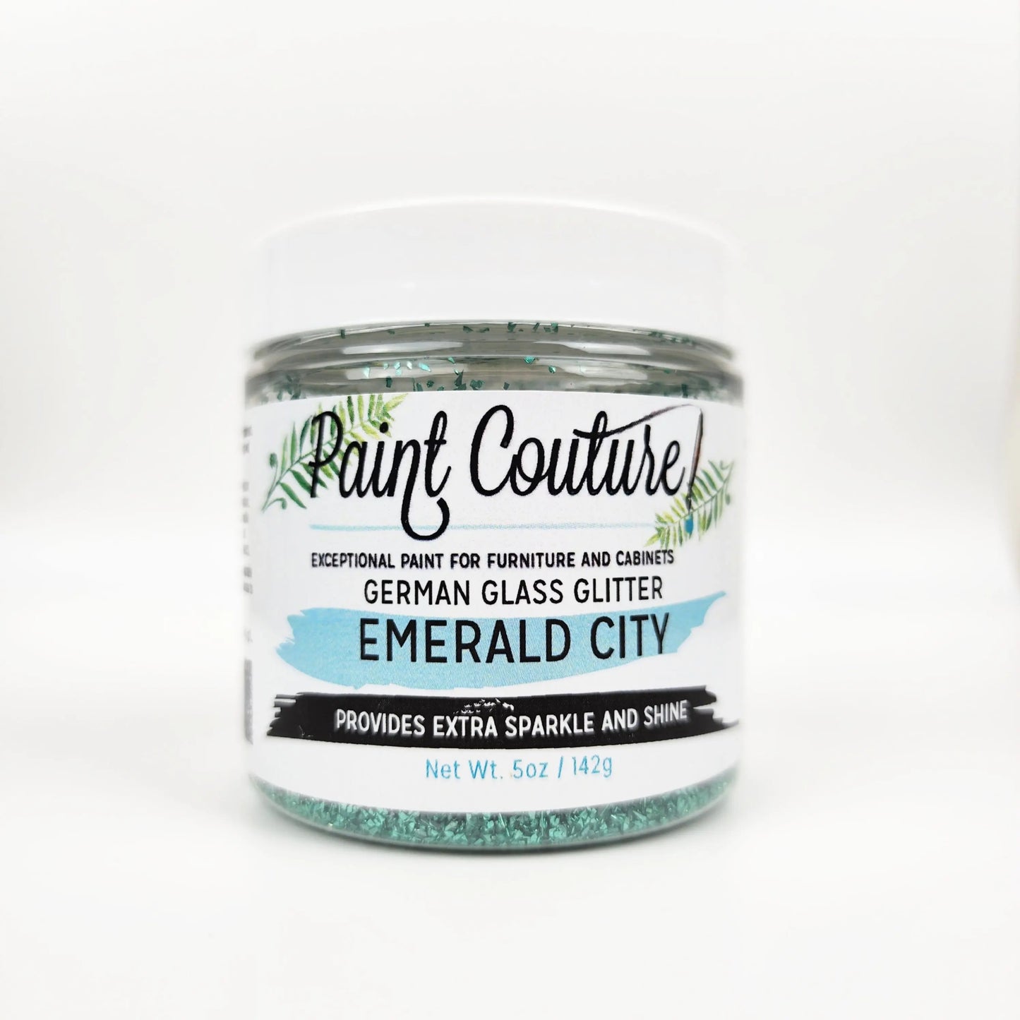 German Glass Glitter - Emerald City Paint Couture