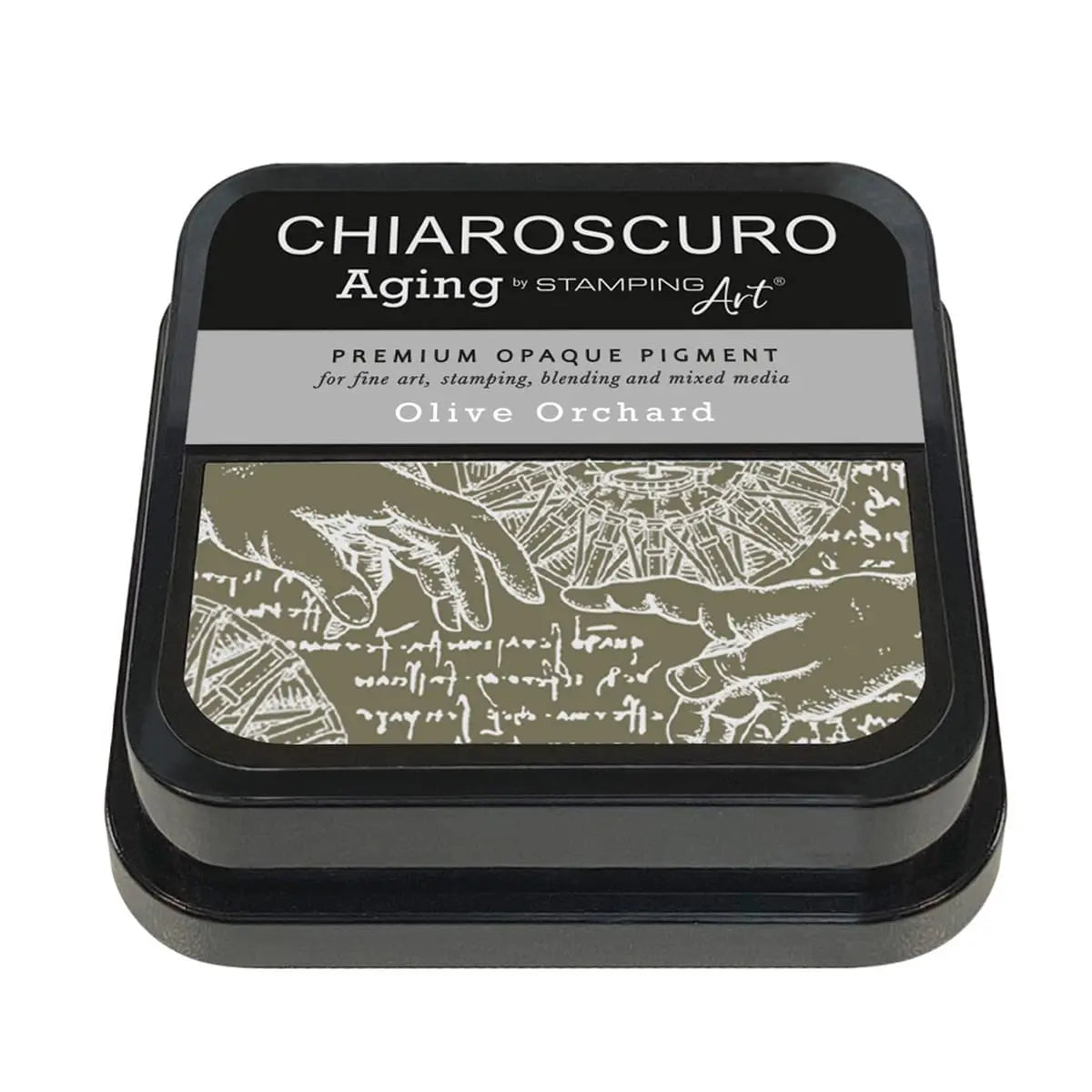 Olive Orchard Chiaroscuro Aging Ink Pad All Paint Products