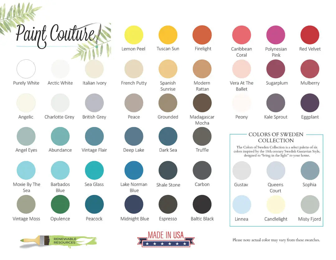 Paint Couture Colors of Sweden Gustav Paint Couture