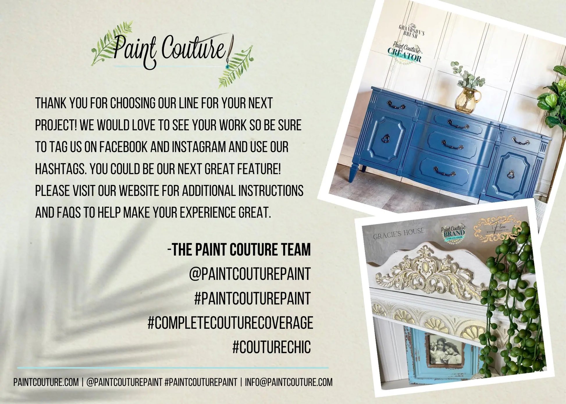 Paint Couture Glaze Amber Honey Paint Couture