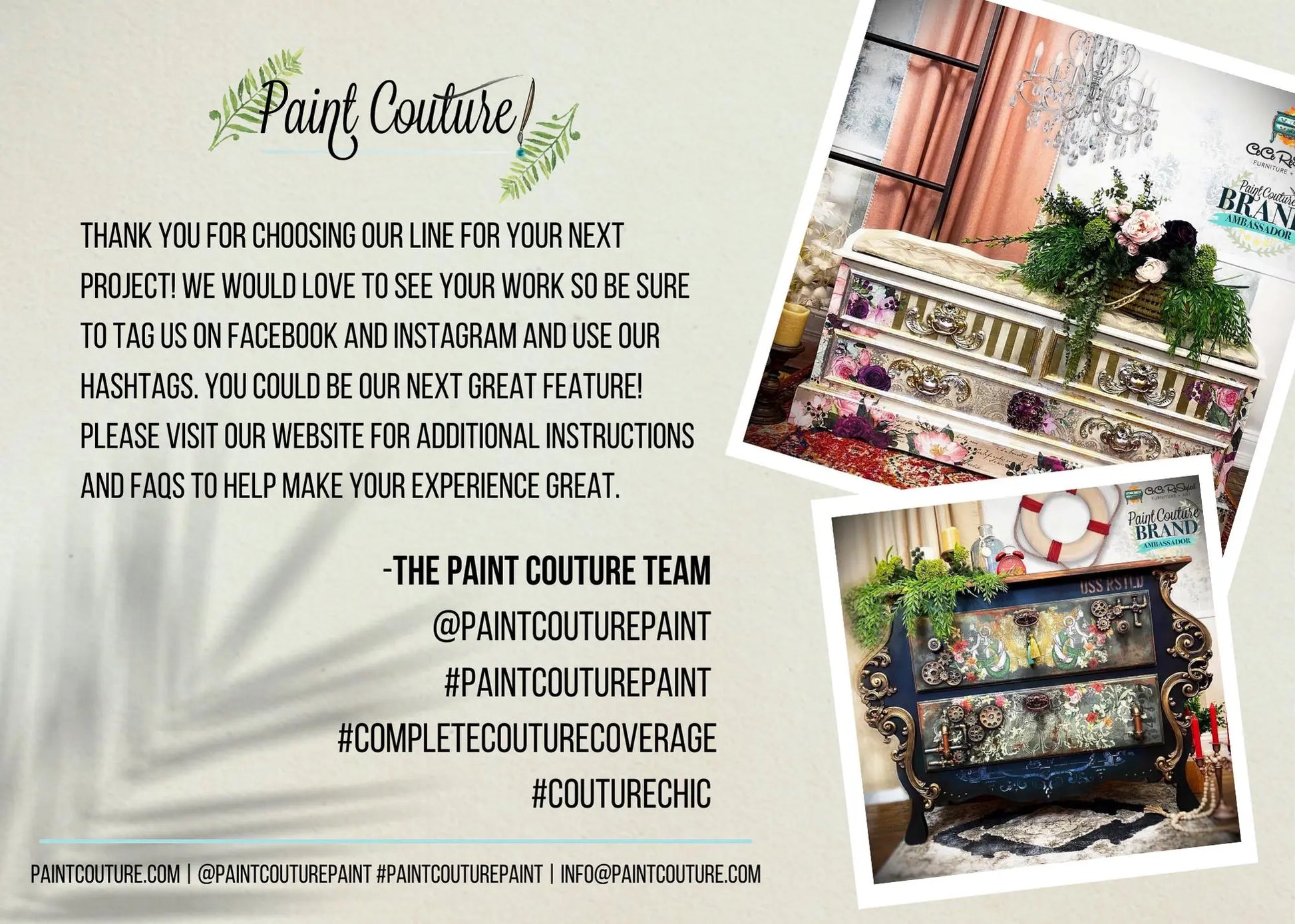 Paint Couture Glaze Black Walnut Paint Couture