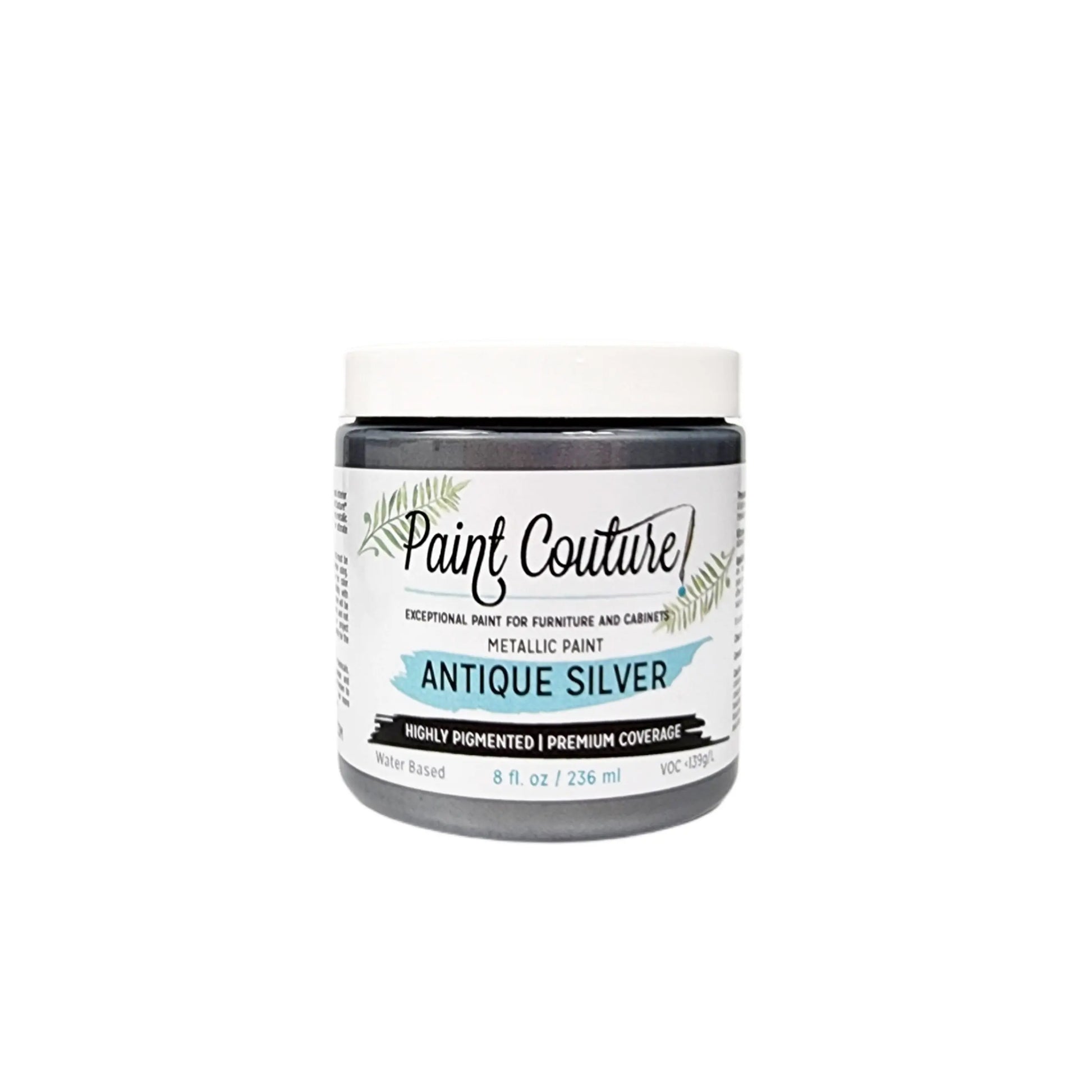 Paint Couture Metallic Paint Antique Silver