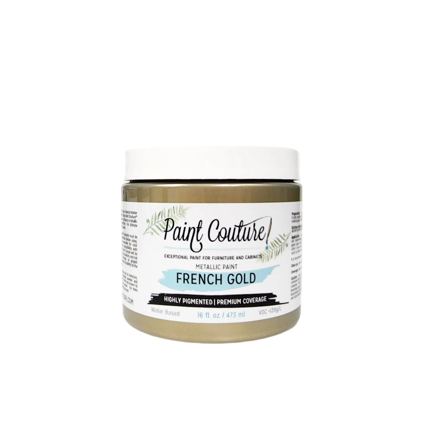 Paint Couture Metallic Paint French Gold Paint Couture