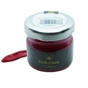 Posh Chalk Aqua Patina - Red Medium Cadmium 30ml Posh Chalk