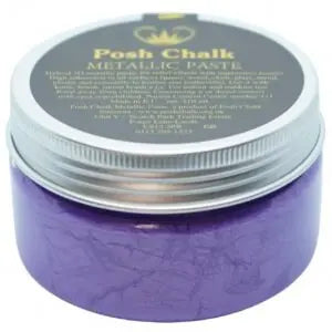 Posh Chalk Metallic Paste - Violet 110ml