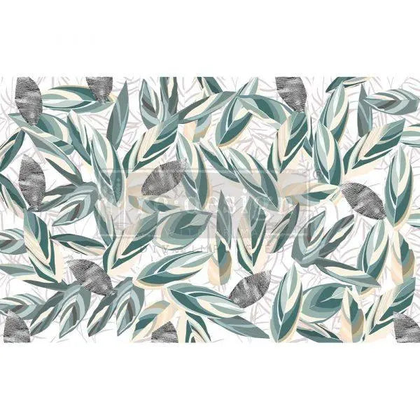 Re-Design with Prima Radiant Eucalyptus - DÉCOUPAGE DÉCOR TISSUE PAPER Prima Re-Design