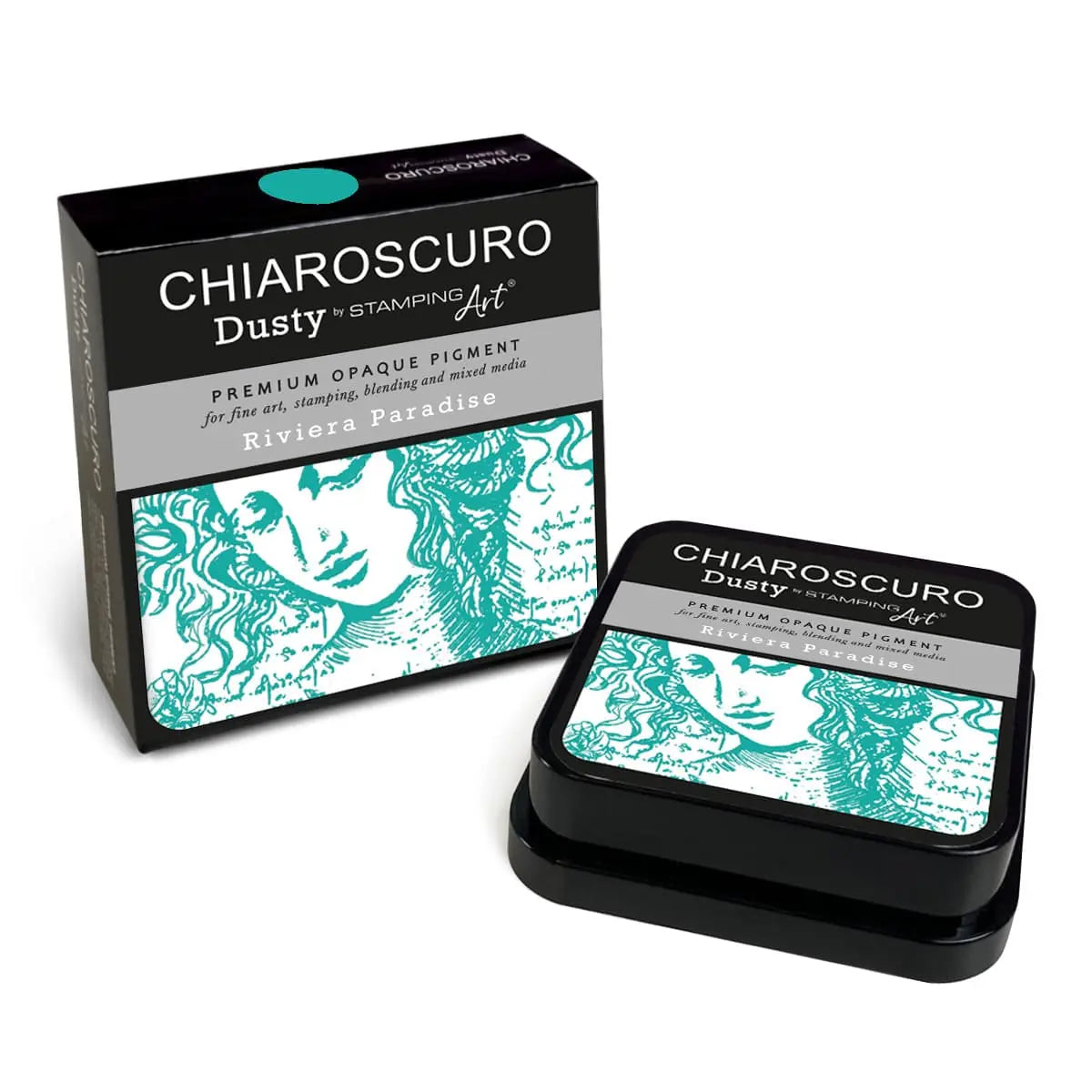 Riviera Paradise Chiaroscuro Dusty Ink Pad All Paint Products