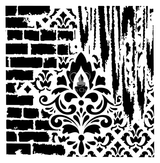 SECRET GARDEN Stencil