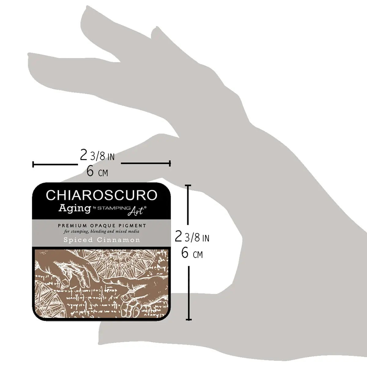 Spiced Cinnamon Chiaroscuro Aging Ink Pad All Paint Products