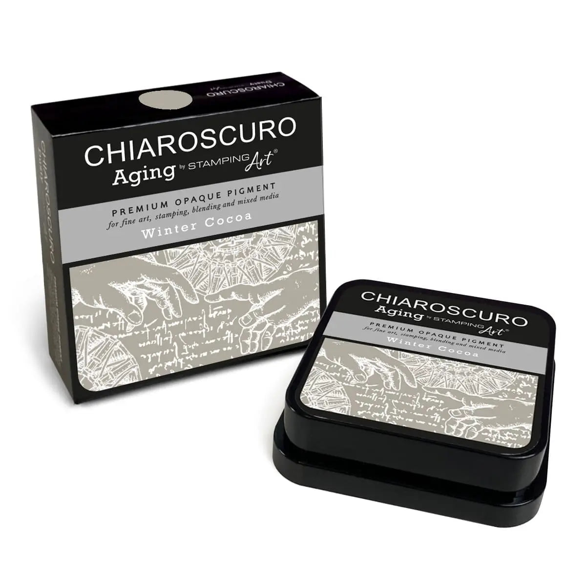 Winter Cocoa Chiaroscuro Aging Ink Pad All Paint Products