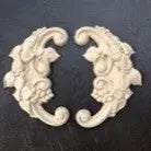 Woodubend bendable moulding scroll pair 6059