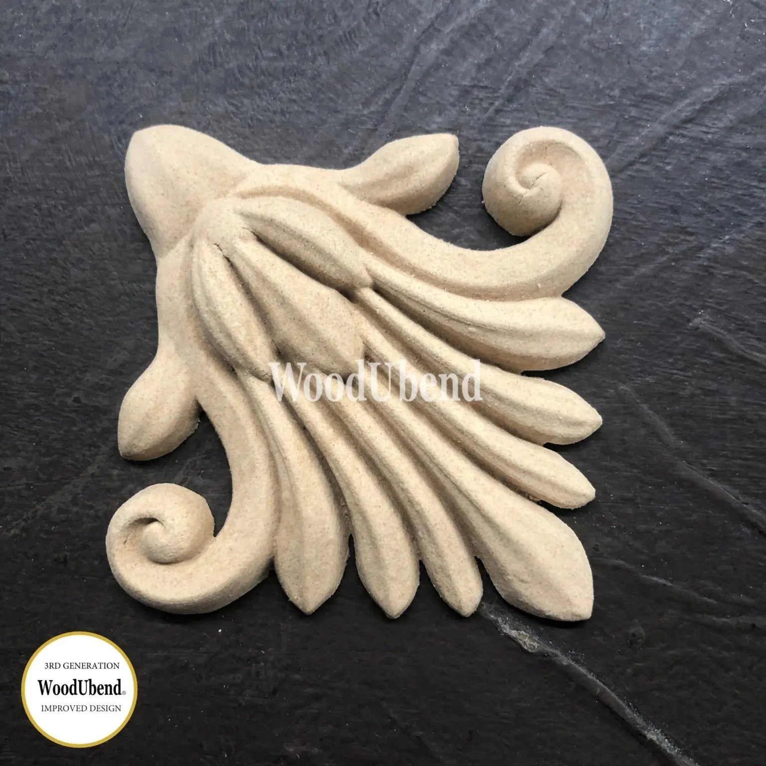 Woodubend one piece only bendable moulding X1007 WoodUbend