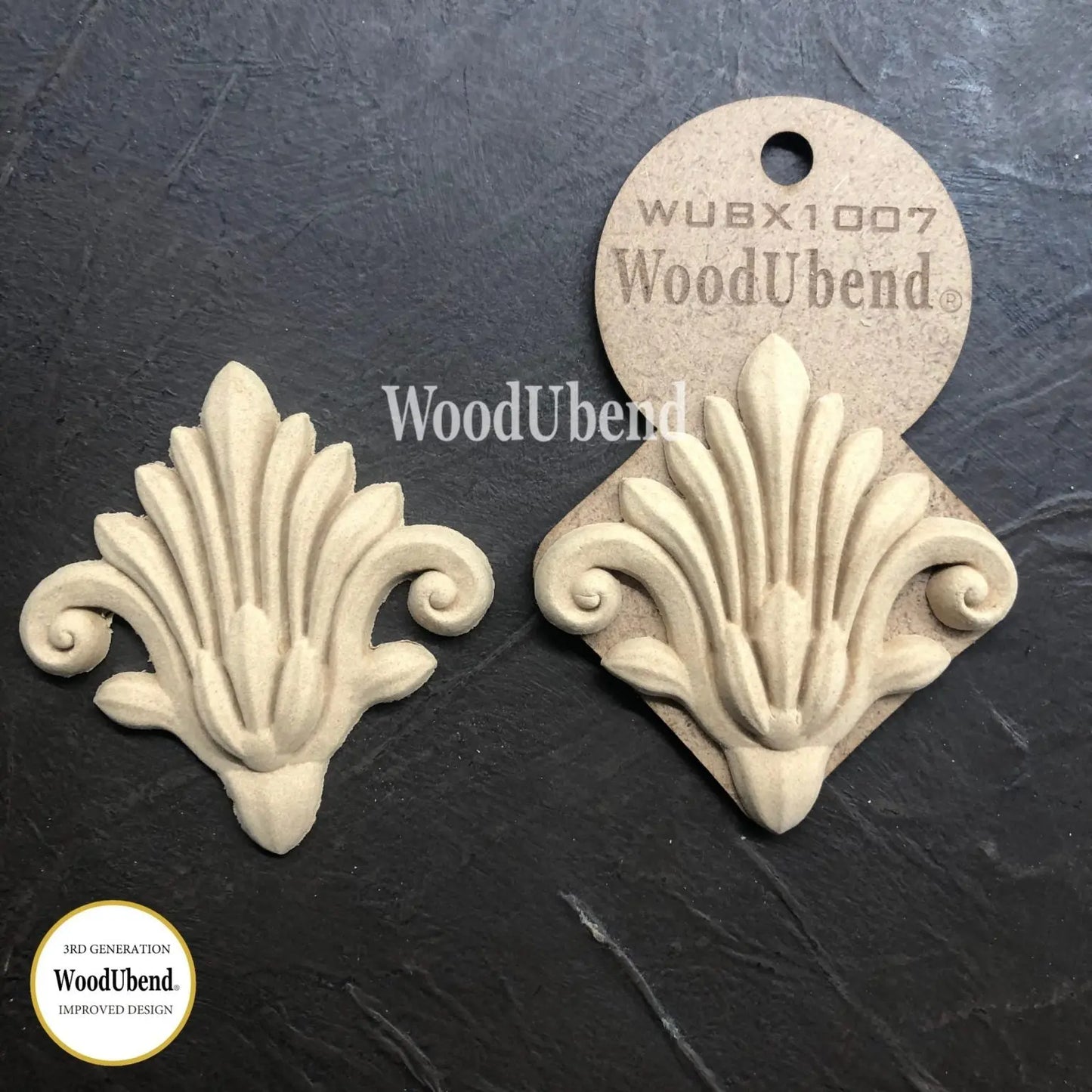 Woodubend one piece only bendable moulding X1007 WoodUbend