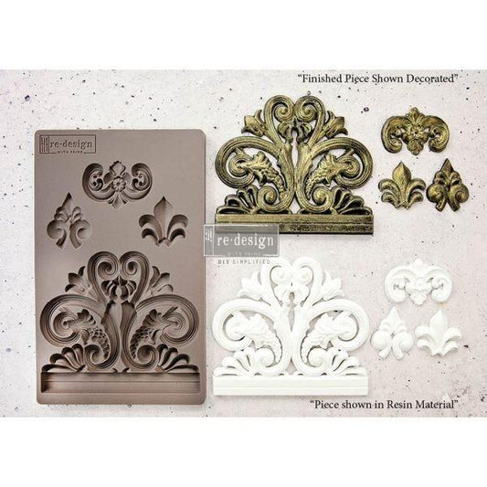 Decor Moulds® – Sweet Dahlia – 1 pc, 5″x8″x8mm – Re·Design with Prima®